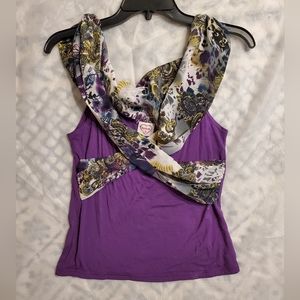 Purple tank top